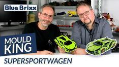 YouTube: Supersportwagen in hellgrün von Mould King @ BlueBrixx