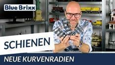 Youtube: Eisenbahn-Preview mit Klaus: bald neue Kurvenradien bei BlueBrixx!