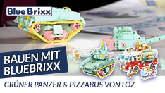 Youtube: Bauen mit BlueBrixx - 2 Sets von LOZ aus Mini Blocks @ BlueBrixx