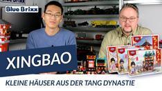 Youtube: Vier kleine Häuser aus der Tang Dynastie von Xingbao @ BlueBrixx