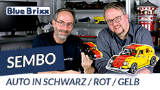 Youtube: Auto in schwarz/rot/gelb von Sembo @BlueBrixx