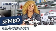 YouTube: Geländewagen von Sembo @BlueBrixx - mit Pullback-Funktion