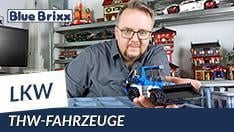 YouTube: Technisches Hilfswerk LKW mit Radlader BRmG & MzKW von BlueBrixx