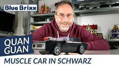 Youtube: Muscle Car in schwarz von Quan Guan @ BlueBrixx