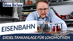 Youtube: Diesel-Tankanlage für Lokomotiven von BlueBrixx