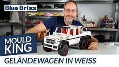 Youtube: Geländewagen in weiß von Mould King @ BlueBrixx - ein echtes Technik-Highlight!