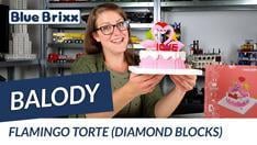 YouTube: Flamingo Torte von Balody @ BlueBrixx