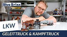 Youtube: Geleittruck & Kampftruck von BlueBrixx