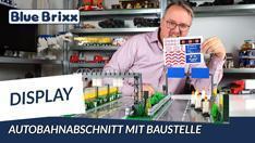 Youtube: Autobahnabschnitt mit Baustelle von BlueBrixx