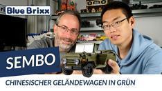 Youtube: Chinesischer Geländewagen in grün von Sembo @ BlueBrixx