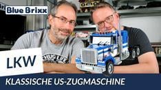 Youtube: Klassische US-Zugmaschine von BlueBrixx