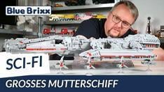 Youtube: Goßes Mutterschiff von BlueBrixx - 3 Kilogramm Science-Fiction!