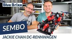 Youtube: Jackie Chan DC Rennwagen im Maßstab 1:14 von Sembo @ BlueBrixx