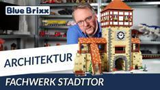 Youtube: Fachwerk-Stadttor von BlueBrixx - über 60 Zentimeter hoch!