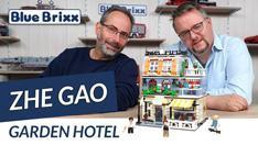 Youtube: Gartenhotel von Zhe Gao @ BlueBrixx - ein modulares Gebäude für Einsteiger!