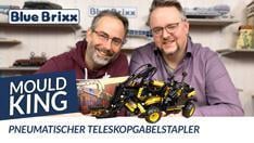 Youtube: Pneumatischer Teleskopgabelstapler von Mould King @ BlueBrixx