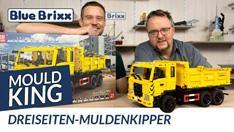 Youtube: Ferngesteuerter Dreiseiten-Muldenkipper von Mould King @ BlueBrixx