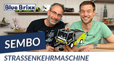 Youtube: Straßenkehrmaschine von Sembo @ BlueBrixx