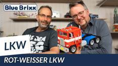 YouTube: Rot weißer LKW von BlueBrixx