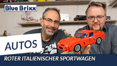 Youtube: Roter italienischer Sportwagen von BlueBrixx