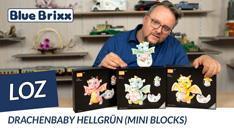 Youtube: Drachenbaby aus Miniblocks von LOZ @ BlueBrixx - eines von vielen für uns entwickelten Sets!