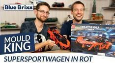 YouTube: Supersportwagen in rot von Mould King