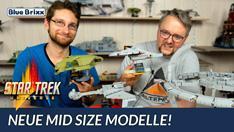 YouTube: Star Trek @BlueBrixx - drei neue midsize-Raumschiffe sind da!