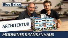 YouTube: Modernes Krankenhaus von BlueBrixx - 5624 Teile mit Aufzug!