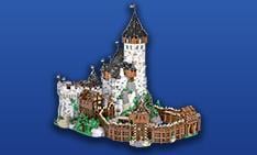 Entdecke die Burg Blaustein von BlueBrixx