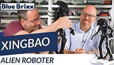 Youtube: 04001 Alien Roboter von Xingbao @ BlueBrixx