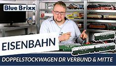 Youtube: DR-Doppelstockwagen-Verbund & Mittelwagen von BlueBrixx