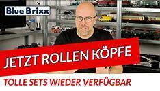 Youtube: Jetzt rollen Köpfe - tolle Sets wieder verfügbar!