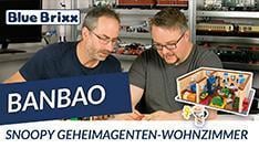 Youtube: Snoopy Geheimagenten-Wohnzimmer von BanBao @ BlueBrixx