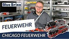 Youtube: Die ersten US-Feuerwehrfahrzeuge in rot-schwarzem Farbschema von BlueBrixx sind da!