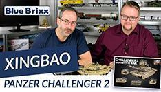 YouTube: Panzer Challenger 2 von Xingbao @ BlueBrixx