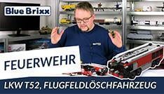 Youtube: Feuerwehrfahrzeug T52 FLF von BlueBrixx