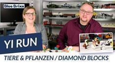 YouTube: Tiere und Pflanzen aus Diamond Blocks @ BlueBrixx