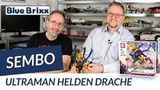 Youtube: Ultraman Helden Drache von Sembo @ BlueBrixx