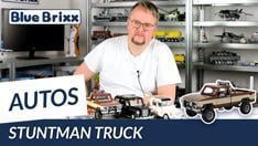 Youtube: Stuntman Truck von BlueBrixx