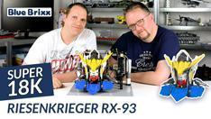 Youtube: Riesenkrieger RX-93 von Super 18K @ BlueBrixx - mit LED-Beleuchtung!