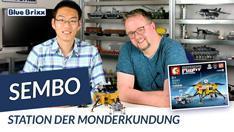 Youtube: Space Flight Station der Monderkundung von Sembo @ BlueBrixx - mit Studiogast!