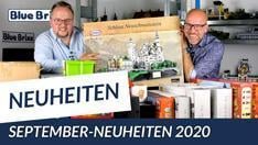 Youtube: Die September-Neuheiten 2020 @ BlueBrixx - da biegt sich der Tisch!