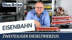 Youtube: Zweiteiliger Dieseltriebzug BR 628 von BlueBrixx