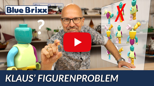 YouTube: Klaus' Figurenproblem - Die BlueBrixx-Minifigur kommt!