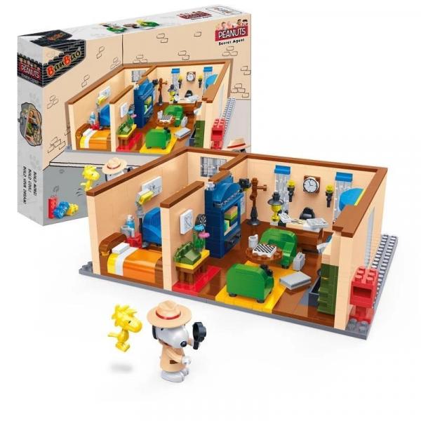 Bluebrixx Sets 101346 Snoopy Secret Agent Living Room