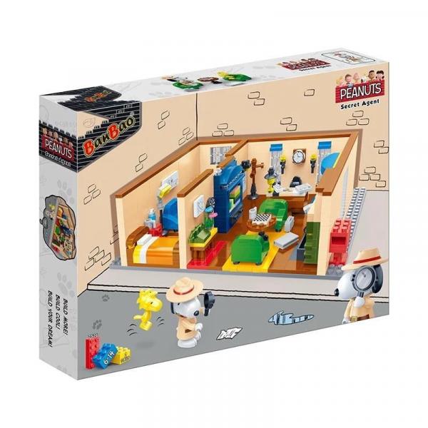 Bluebrixx Sets 101346 Snoopy Secret Agent Living Room