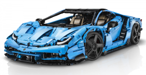 Super-Car in blau