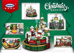 Christmas train music box