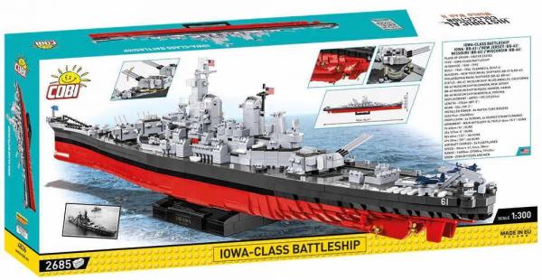 Iowa Class Schlachtschiff 4in1 Bausatz - Executive Edition