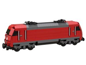 Locomotive BR 101 red